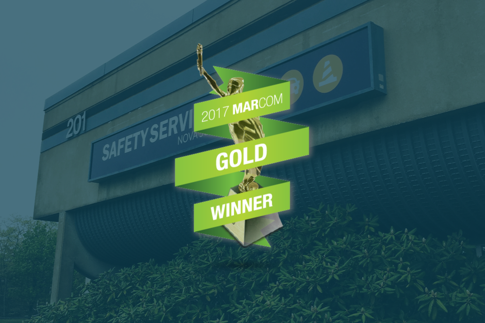 Arbuckle Media Wins Gold At MarCom Awards for Safety Services Nova Scotia Rebrand